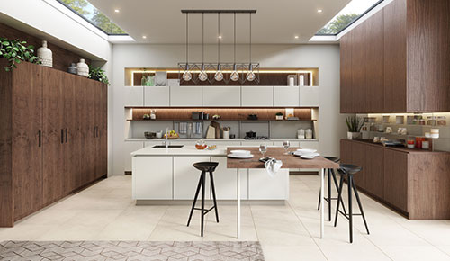 C-Shape Kitchen